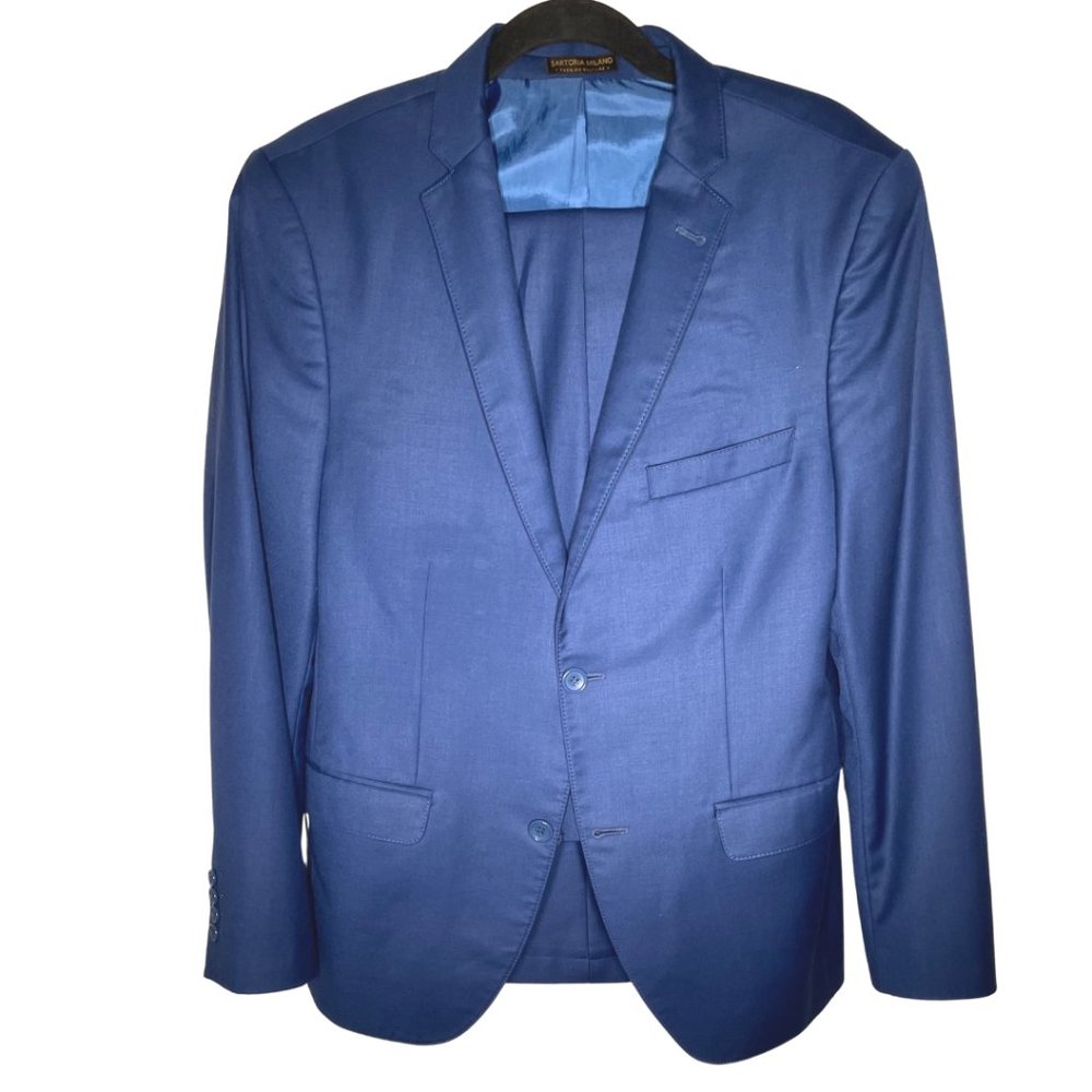 Men's Blue Slim Fit Suit